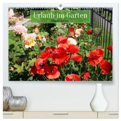 Urlaub im Garten (hochwertiger Premium Wandkalender 2026 DIN A2 quer), Kunstdruck in Hochglanz