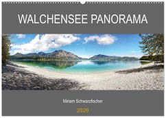 Walchensee Panorama (Wandkalender 2026 DIN A2 quer), CALVENDO Monatskalender