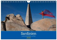 Sardinien - Landschaftsaktbilder am Meer (Wandkalender 2026 DIN A4 quer), CALVENDO Monatskalender
