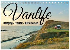 Cover Vanlife, Camping - Freiheit - Weiterreisen (Tischkalender 2026 DIN A5 quer), CALVENDO Monatskalender