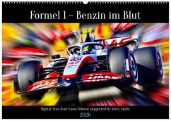 Formel 1 - Benzin im Blut (Wandkalender 2026 DIN A2 quer), CALVENDO Monatskalender