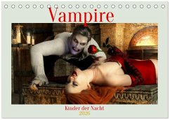 Vampire - Kinder der Nacht (Tischkalender 2026 DIN A5 quer), CALVENDO Monatskalender Vampire - Kinder der Nacht (Tischkalender 2026 DIN A5 quer), CALVENDO Monatskalender