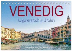 Venedig. Lagunenstadt in Italien (Tischkalender 2026 DIN A5 quer), CALVENDO Monatskalender