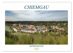 Cover Chiemgau - Impressionen (Wandkalender 2026 DIN A2 quer), CALVENDO Monatskalender