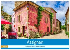 Assignan - Das rote Dorf im Languedoc (Wandkalender 2026 DIN A3 quer), CALVENDO Monatskalender