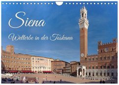 Cover Siena - Welterbe in der Toskana (Wandkalender 2026 DIN A4 quer), CALVENDO Monatskalender