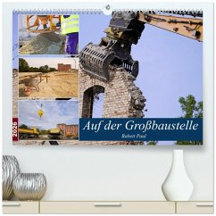 Auf der Großbaustelle (hochwertiger Premium Wandkalender 2026 DIN A2 quer), Kunstdruck in Hochglanz Cover Auf der Großbaustelle (hochwertiger Premium Wandkalender 2026 DIN A2 quer), Kunstdruck in Hochglanz