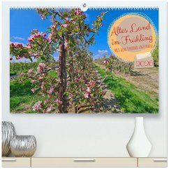 Altes Land im Frühling - Mit dem Fahrrad unterwegs (hochwertiger Premium Wandkalender 2026 DIN A2 quer), Kunstdruck in Hochglanz Altes Land im Frühling - Mit dem Fahrrad unterwegs (hochwertiger Premium Wandkalender 2026 DIN A2 quer), Kunstdruck in Hochglanz