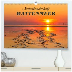 Naturlandschaft WATTENMEER (hochwertiger Premium Wandkalender 2026 DIN A2 quer), Kunstdruck in Hochglanz Naturlandschaft WATTENMEER (hochwertiger Premium Wandkalender 2026 DIN A2 quer), Kunstdruck in Hochglanz