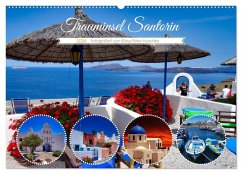 Trauminsel Santorin (Wandkalender 2026 DIN A2 quer), CALVENDO Monatskalender