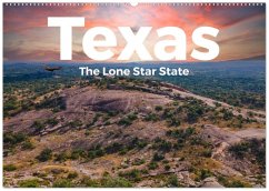 Cover Texas - The Lone Star State (Wandkalender 2026 DIN A2 quer), CALVENDO Monatskalender