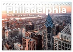 Cover Philadelphia - The Birthplace of America (Tischkalender 2026 DIN A5 quer), CALVENDO Monatskalender