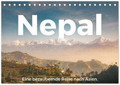 Nepal - Eine bezaubernde Reise nach Asien. (Tischkalender 2026 DIN A5 quer), CALVENDO Monatskalender