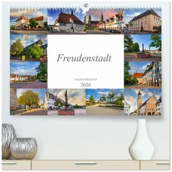 Freudenstadt Stadtansichten (hochwertiger Premium Wandkalender 2026 DIN A2 quer), Kunstdruck in Hochglanz Cover Freudenstadt Stadtansichten (hochwertiger Premium Wandkalender 2026 DIN A2 quer), Kunstdruck in Hochglanz