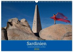 Cover Sardinien - Landschaftsaktbilder am Meer (Wandkalender 2026 DIN A3 quer), CALVENDO Monatskalender