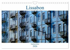 Cover Lissabon Stadtansichten 2026 (Wandkalender 2026 DIN A4 quer), CALVENDO Monatskalender