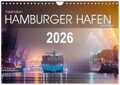Faszination Hamburger Hafen (Wandkalender 2026 DIN A4 quer), CALVENDO Monatskalender