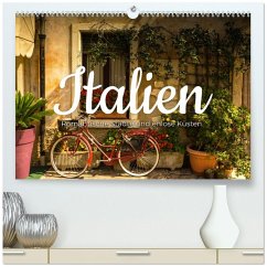 Cover Italien - Romantische Städte und endlose Küsten. (hochwertiger Premium Wandkalender 2026 DIN A2 quer), Kunstdruck in Hochglanz