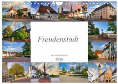 Cover Freudenstadt Stadtansichten (Wandkalender 2026 DIN A4 quer), CALVENDO Monatskalender