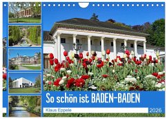 Cover So schön ist Baden-Baden (Wandkalender 2026 DIN A4 quer), CALVENDO Monatskalender