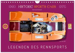Cover Legenden des Rennsports Historic Sports Cars 1960-1975 (Wandkalender 2026 DIN A4 quer), CALVENDO Monatskalender