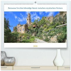 Bussana Vecchia lebendige Kunst zwischen mystischen Steinen (hochwertiger Premium Wandkalender 2026 DIN A2 quer), Kunstdruck in Hochglanz Bussana Vecchia lebendige Kunst zwischen mystischen Steinen (hochwertiger Premium Wandkalender 2026 DIN A2 quer), Kunstdruck in Hochglanz