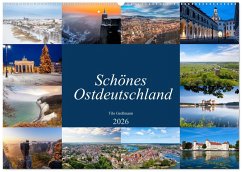 Schönes Ostdeutschland (Wandkalender 2026 DIN A2 quer), CALVENDO Monatskalender