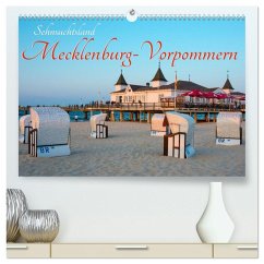 Sehnsuchtsland Mecklenburg-Vorpommern (hochwertiger Premium Wandkalender 2026 DIN A2 quer), Kunstdruck in Hochglanz