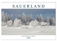 Cover SAUERLAND - Besondere Orte (Wandkalender 2026 DIN A4 quer), CALVENDO Monatskalender