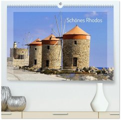 Schönes Rhodos (hochwertiger Premium Wandkalender 2026 DIN A2 quer), Kunstdruck in Hochglanz
