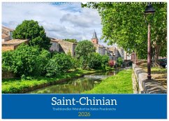 Saint - Chinian - Traditionelles Weindorf im Süden Frankreichs (Wandkalender 2026 DIN A2 quer), CALVENDO Monatskalender