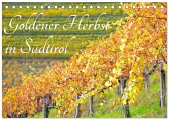 Cover Goldener Herbst in Südtirol (Tischkalender 2026 DIN A5 quer), CALVENDO Monatskalender