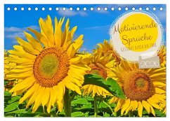 Motivierende Sprüche - gestärkt durch das Jahr (Tischkalender 2026 DIN A5 quer), CALVENDO Monatskalender Motivierende Sprüche - gestärkt durch das Jahr (Tischkalender 2026 DIN A5 quer), CALVENDO Monatskalender