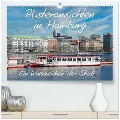Cover Alsteransichten in Hamburg (hochwertiger Premium Wandkalender 2026 DIN A2 quer), Kunstdruck in Hochglanz