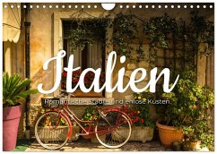 Cover Italien - Romantische Städte und endlose Küsten. (Wandkalender 2026 DIN A4 quer), CALVENDO Monatskalender