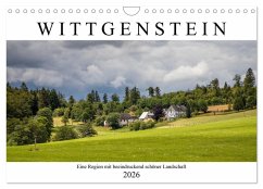 Cover Wittgenstein - Eine Region mit beeindruckend schöner Landschaft (Wandkalender 2026 DIN A4 quer), CALVENDO Monatskalender