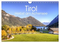 Cover Tirol - Herbst am Achensee (Wandkalender 2026 DIN A4 quer), CALVENDO Monatskalender
