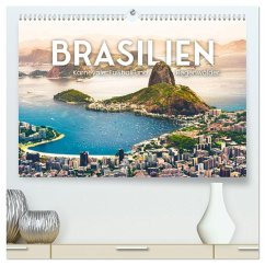 Brasilien - Karnevale, Fußball und Regenwälder. (hochwertiger Premium Wandkalender 2026 DIN A2 quer), Kunstdruck in Hochglanz