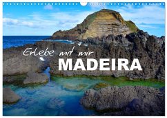 Erlebe mit mir Madeira (Wandkalender 2026 DIN A3 quer), CALVENDO Monatskalender