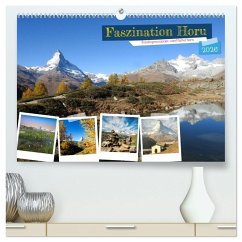 Faszination Horu Fotoimpressionen vom Matterhorn (hochwertiger Premium Wandkalender 2026 DIN A2 quer), Kunstdruck in Hochglanz