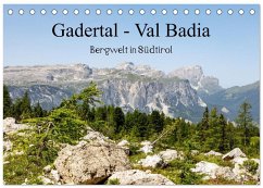 Gadertal - Val Badia (Tischkalender 2026 DIN A5 quer), CALVENDO Monatskalender Gadertal - Val Badia (Tischkalender 2026 DIN A5 quer), CALVENDO Monatskalender