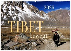 Cover Tibet bewegt (Wandkalender 2026 DIN A2 quer), CALVENDO Monatskalender