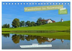 Wanderlust im Schwangau - Impressionen einer grandiosen bayerischen Landschaft (Tischkalender 2026 DIN A5 quer), CALVENDO Monatskalender Wanderlust im Schwangau - Impressionen einer grandiosen bayerischen Landschaft (Tischkalender 2026 DIN A5 quer), CALVENDO Monatskalender