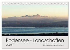 Bodensee - Landschaften (Tischkalender 2026 DIN A5 quer), CALVENDO Monatskalender