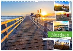 Nordsee - Sehnsuchtskalender zu Strand und Meer (Wandkalender 2026 DIN A3 quer), CALVENDO Monatskalender