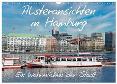 Cover Alsteransichten in Hamburg (Wandkalender 2026 DIN A3 quer), CALVENDO Monatskalender