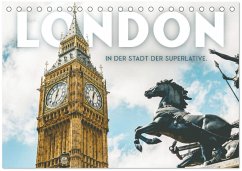 London - In der Stadt der Superlative. (Tischkalender 2026 DIN A5 quer), CALVENDO Monatskalender London - In der Stadt der Superlative. (Tischkalender 2026 DIN A5 quer), CALVENDO Monatskalender