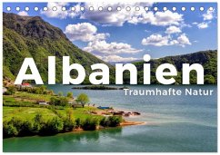 Cover Albanien - Traumhafte Natur (Tischkalender 2026 DIN A5 quer), CALVENDO Monatskalender