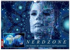 Nerdzone Der Kalender für Administratoren und Programmierer (Wandkalender 2026 DIN A3 quer), CALVENDO Monatskalender Nerdzone Der Kalender für Administratoren und Programmierer (Wandkalender 2026 DIN A3 quer), CALVENDO Monatskalender