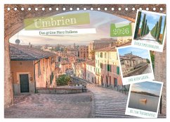 Umbrien - Das grüne Herz Italiens (Tischkalender 2026 DIN A5 quer), CALVENDO Monatskalender